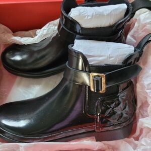 Hunter Chelsea quilted waterproof boots